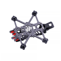 1pcs Fi-100/Fi-115/Fi-135 2/2.5/3Inch Frame 3K Carbon Fiber Frame Kit 5.8G for O4 Air Unit for Caddx Nebula for FPV RC Drone