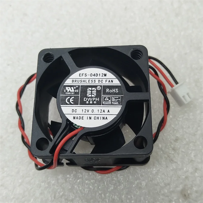 

1PC NEW FOR EFS-04D12M DC 12V 0.12A 40x40x20mm Server Cooling Fan 2PIN