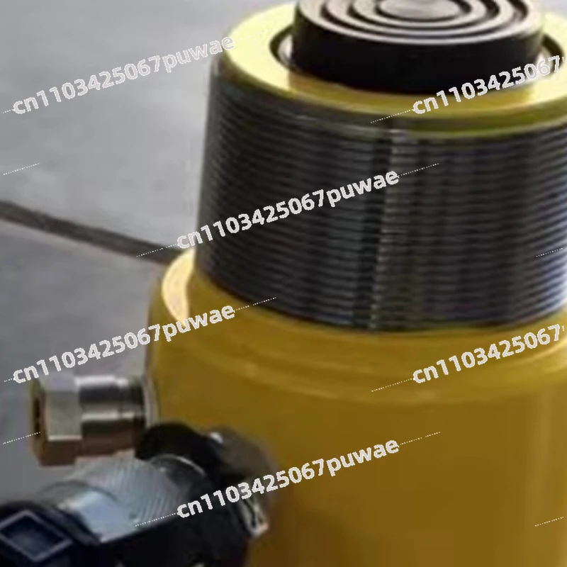 Equivalent Use, RR5013, 55.3 Tons Capacity, Stroke 13.13, Double Acting, Universal Hydraulic Cylinder Yellow