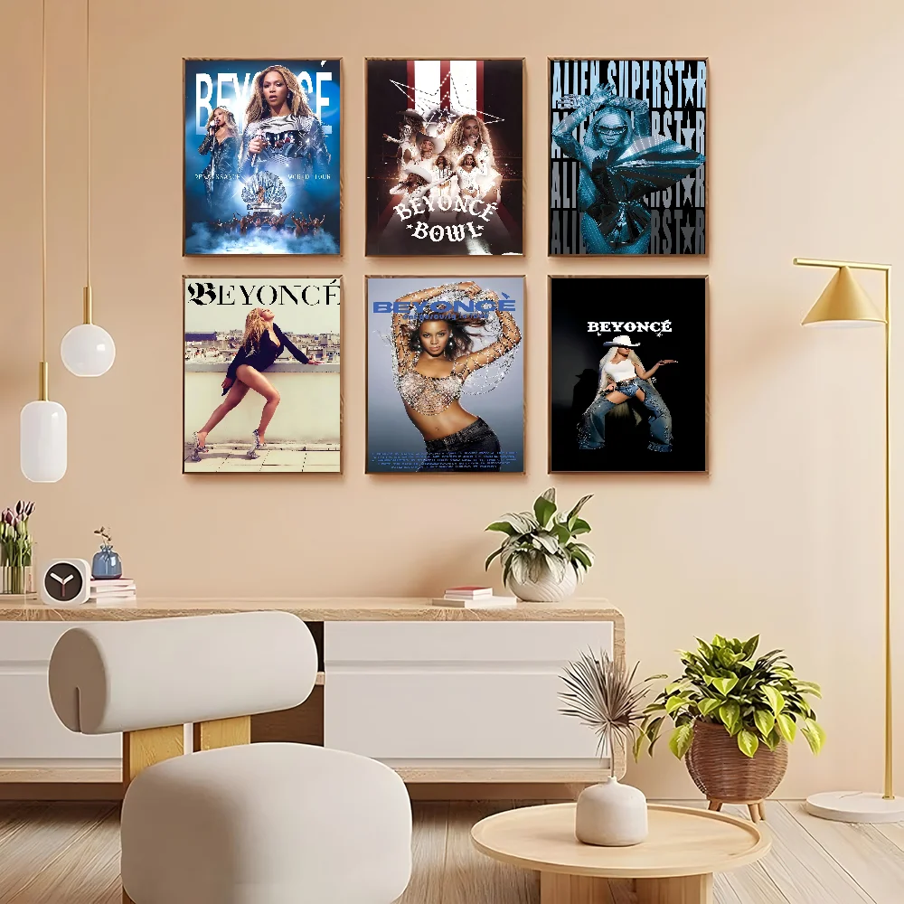Beyonce Classic Vintage Posters HD Quality Wall Art Retro Posters For Home Room Wall Decor