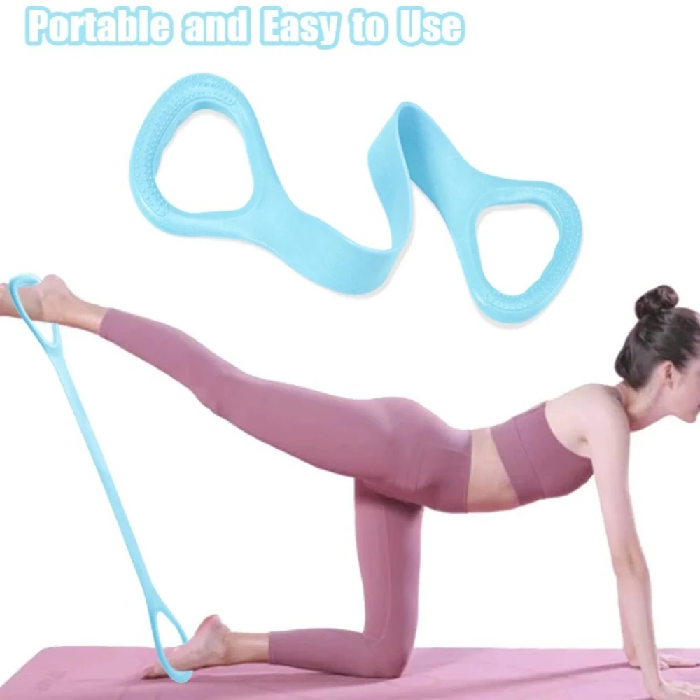 حزام مقاومة مرن لتمارين الذراع والكتف والظهر - أداة معدات العلاج الطبيعي للياقة البدنية واليوجا والبيلاتس #6