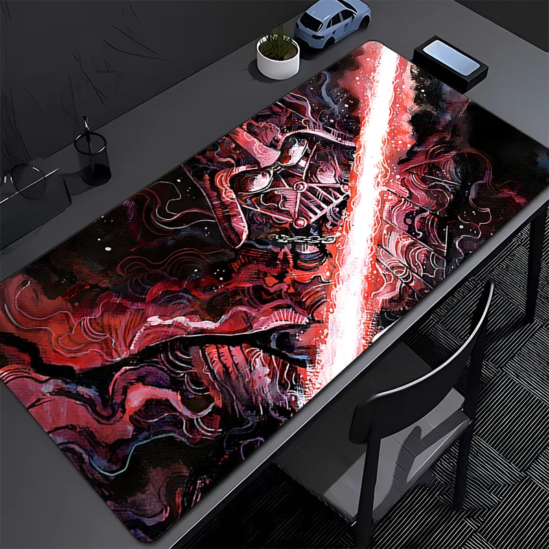 

Anime Mousepad HD Printing Computer Gamer Non-slip Mouse Pad S-star W-wars Keyboard Pad PC D-darth V-vader Extended Desktop Mat