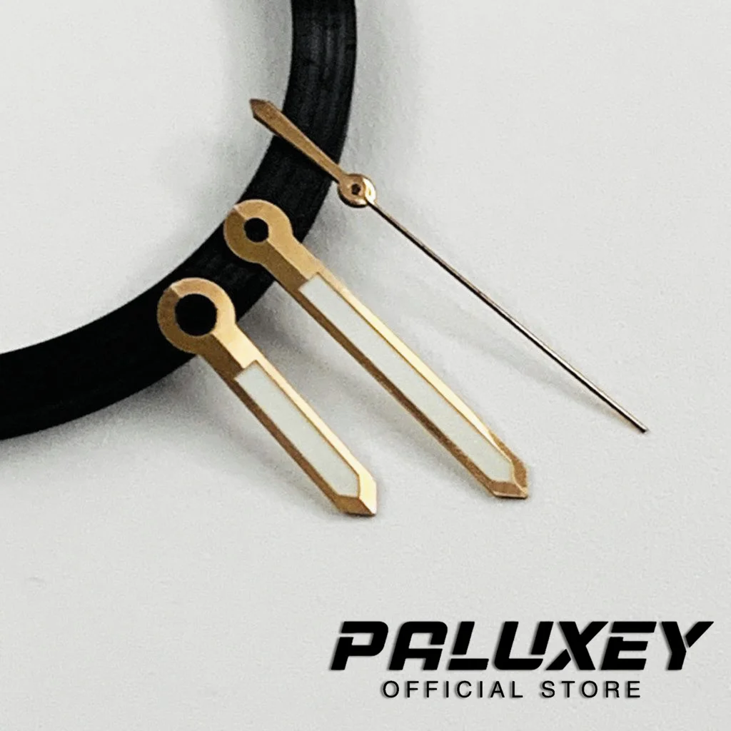 ムーブメントウォッチの照明手、ローズゴールド、グリーン、nh35、nh36、4r、7s