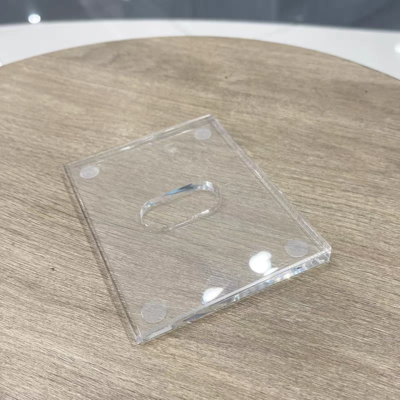 5 Pieces Transparent Acrylic Price Tag, Parameter and Function Display Board for Mobile Retail Stores
