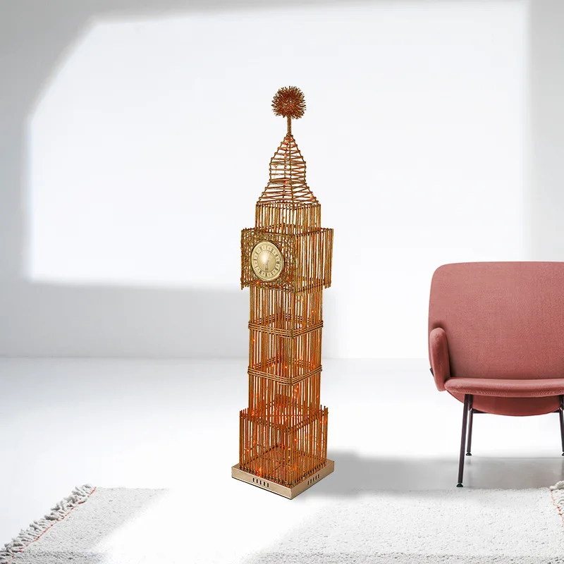 غرفة نوم، باهتة، بيج بن، إبداعية، غرفة معيشة، مصباح أرضي #2