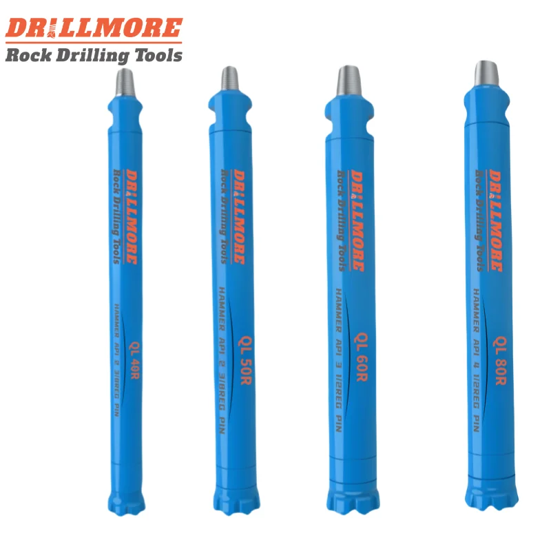 QL 50/60/40/80 Forged Carbon Steel DTH Pressure Hammer for Coal Mining and Well Drilling