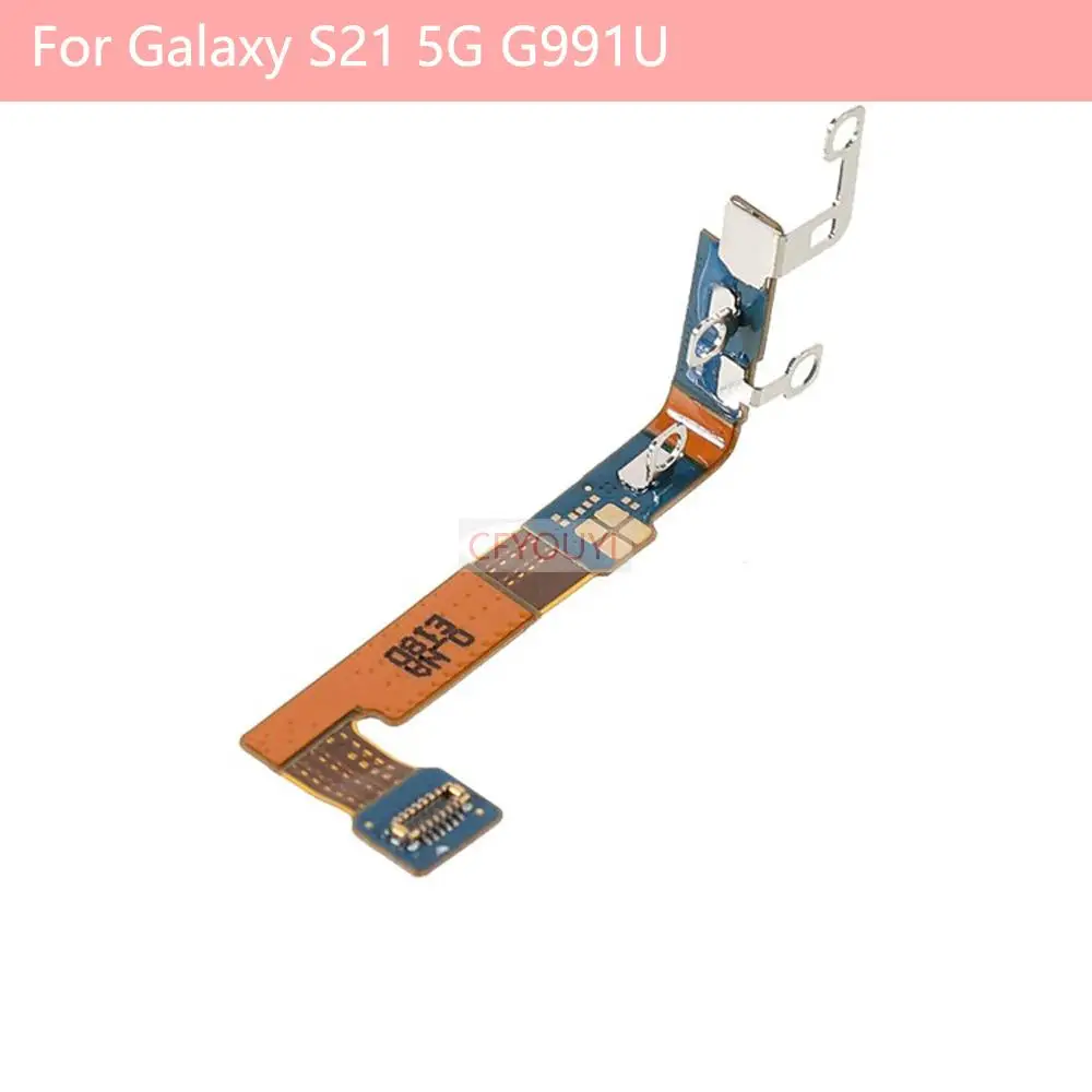 Substituição flexível da antena de sinal GPS, cabo flexível para Samsung Galaxy S21 +, G991U, G991B, G996U, G996B, S21 Ultra, G998U