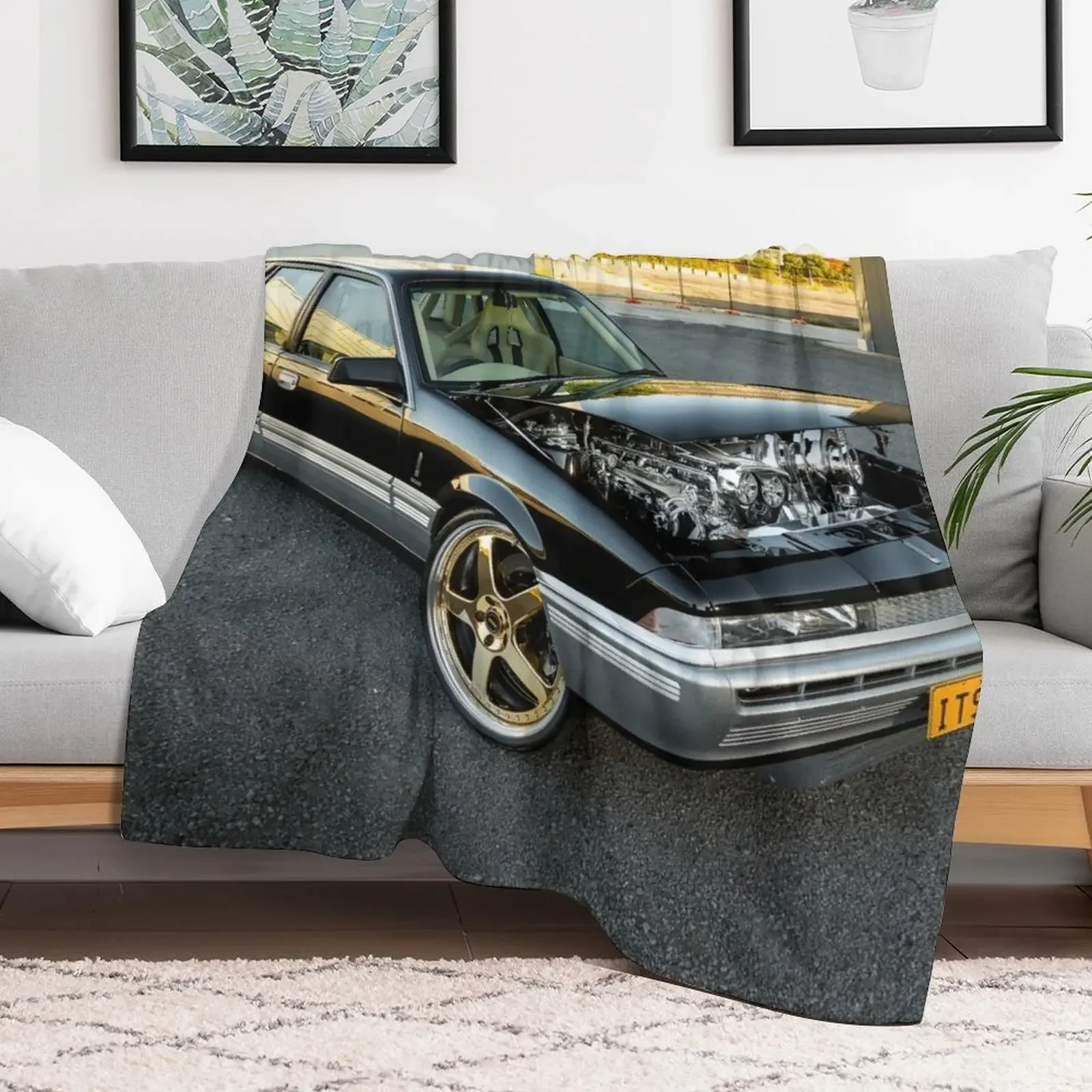 ITSWAR Holden VL Calais Throw Blanket Custom Sofas Blankets