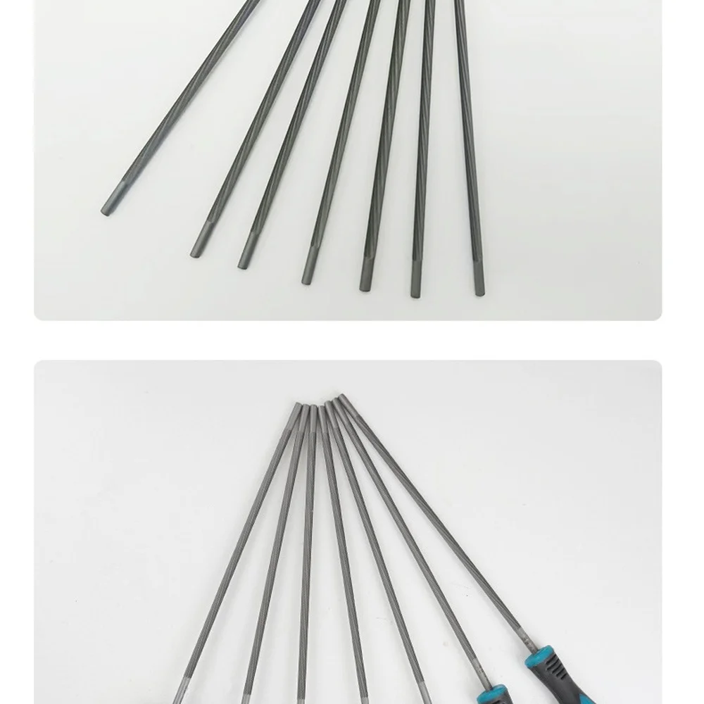 Manual Chainsaw Chain Grinding File Round Steel Tool For Professional Saw Blade Maintenance Precision Sharpener Kit