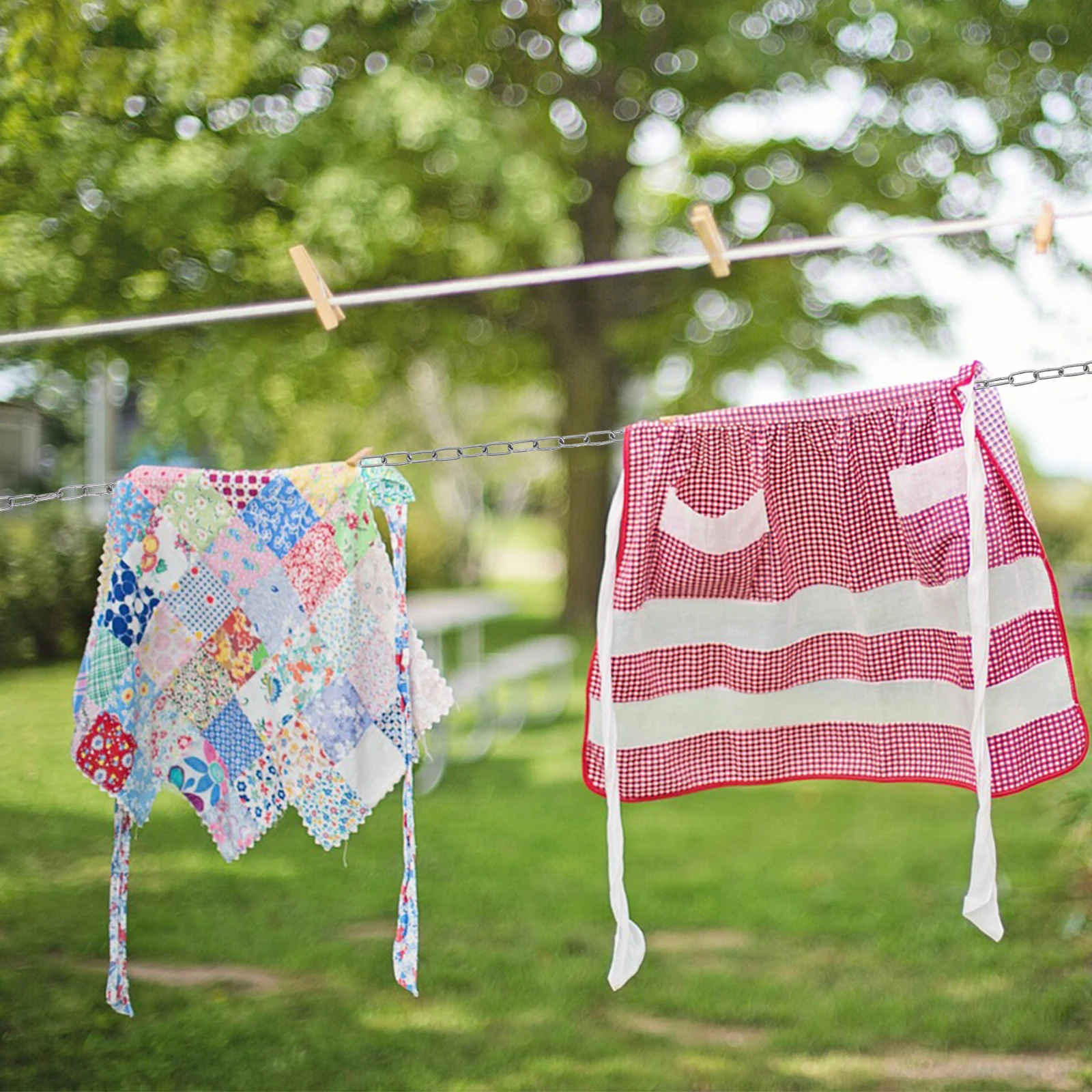 

Stainless Steel Chain Heavy Duty 3M Hanging Chain for Hammock Swing Garden Plant Hangers Outdoor Decorative Use Strong Rustproof