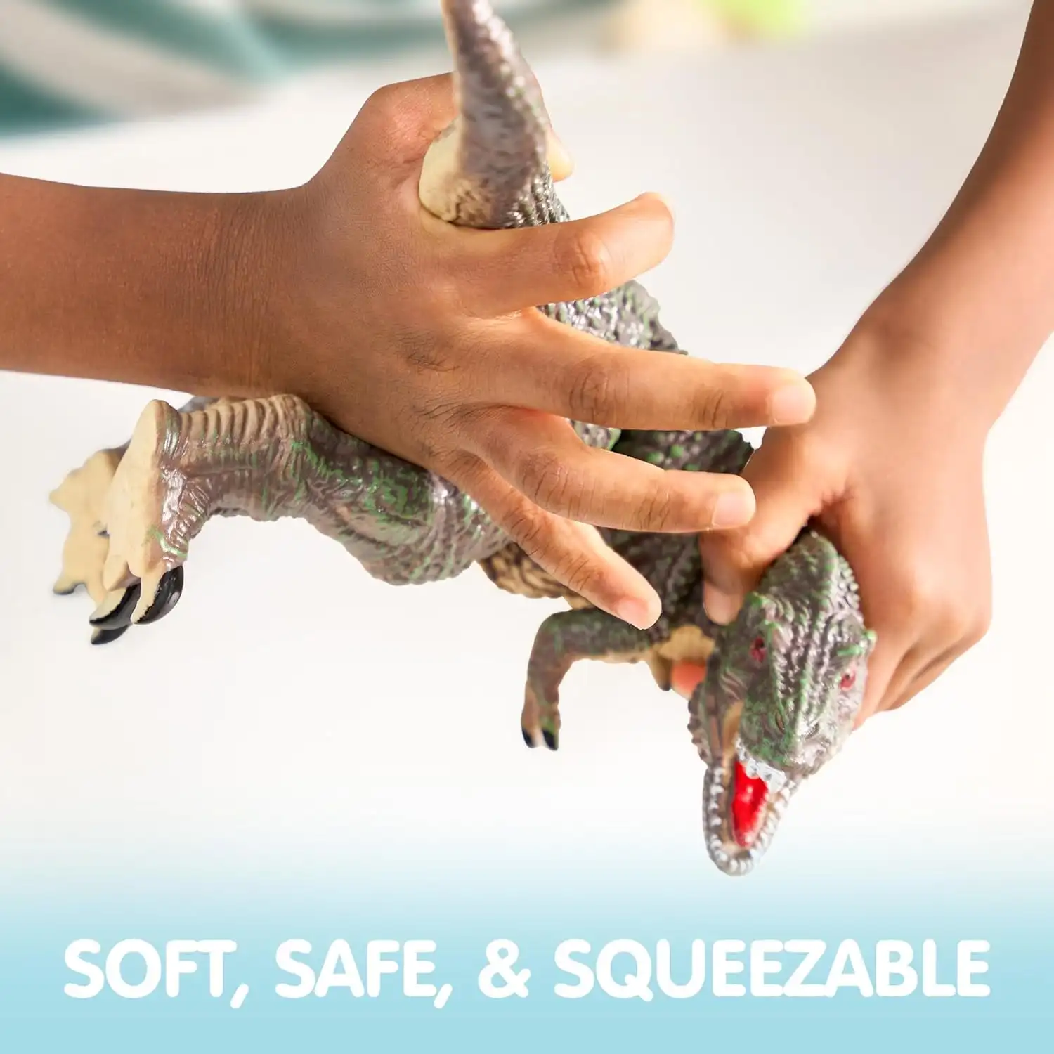 Joyfy 6 pçs brinquedos de dinossauro enorme grandes figuras de dinossauro macio realista jurassic world brinquedos para crianças brinquedos aniversário presente de natal