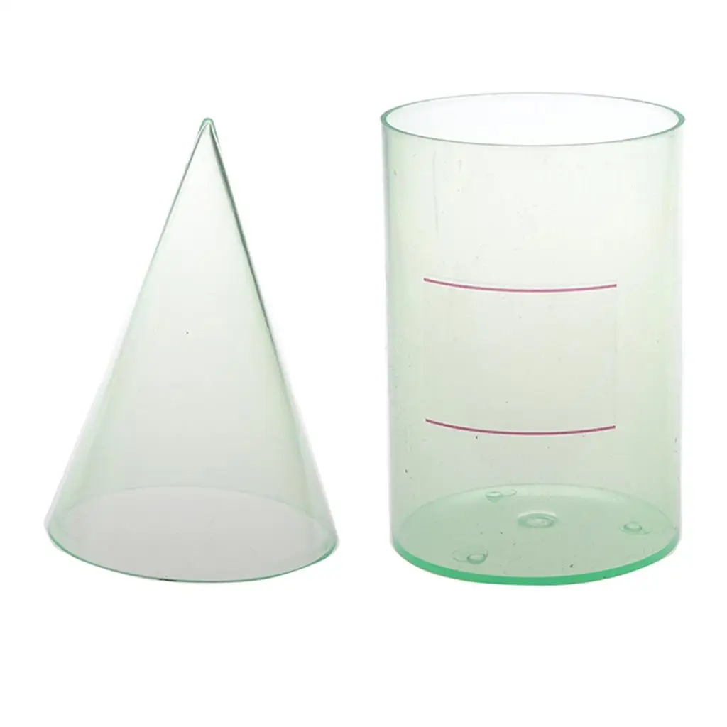 Cylinder Cone Volume Demonstration Kit for Mathematic Teaching Aid -