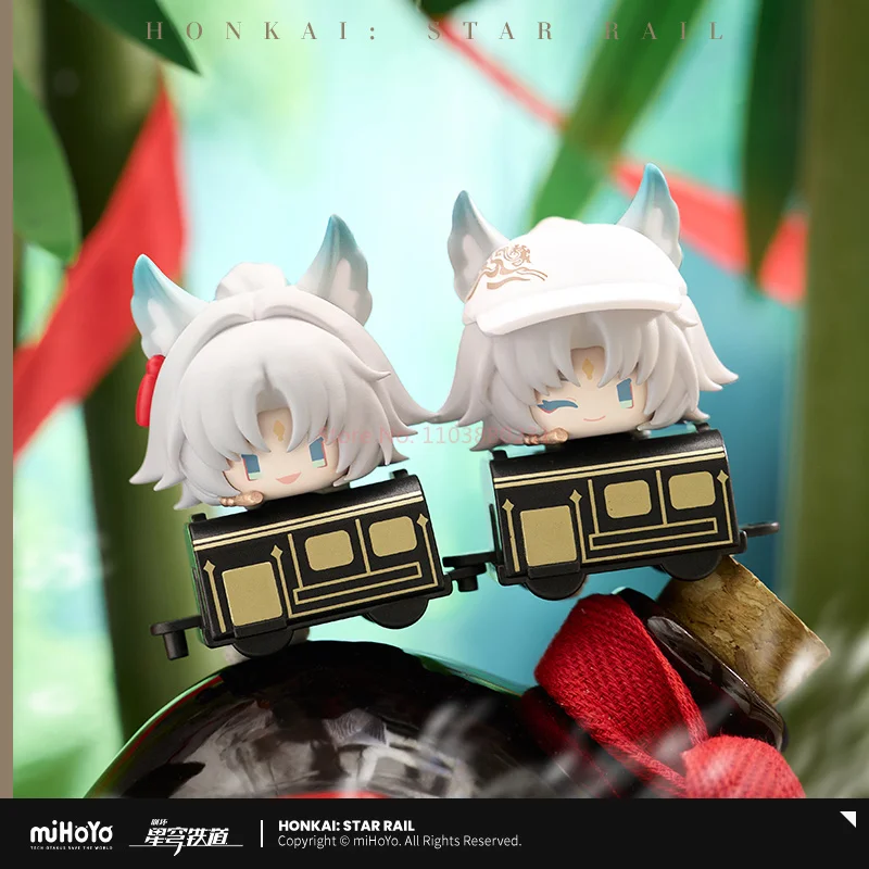 In Stock Mihoyo V3 Official Honkai Star Rail Stackable Figures Blind Box Toy Figurine Trendy Desktop Decoration Gift