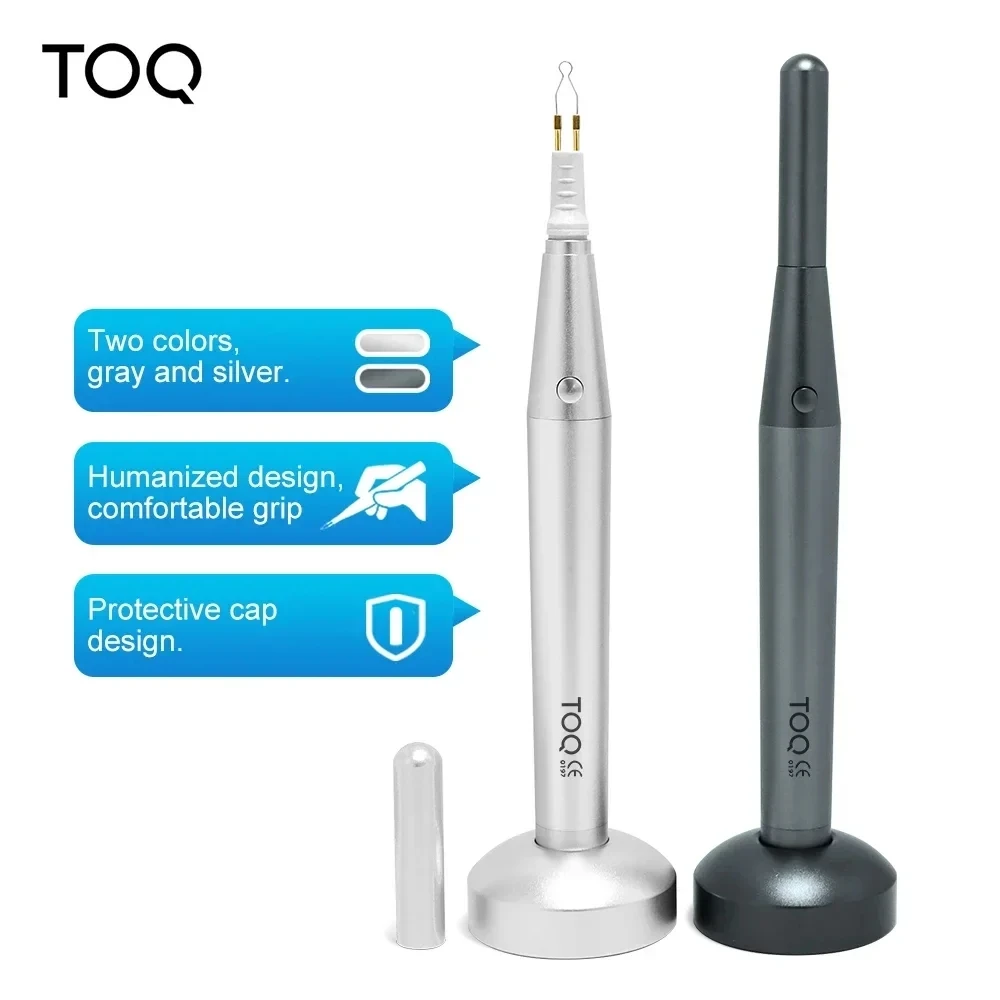 Wireless Dental Lab Endo Gutta Percha Cutter Tooth Gum Dissolved Breaker Cutta + 8 Heating Tips Root Canal Therapy Equipment