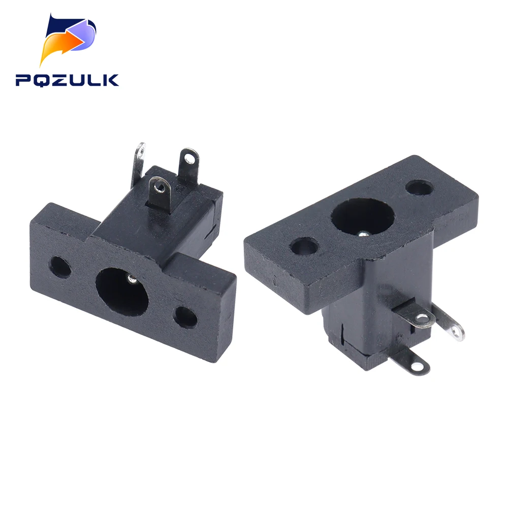 10PCS 5.5*2.5mm / 5.5*2.1mm DIP DC Power jack Tablet Notebook Charging Switch Connector with Screw Hole