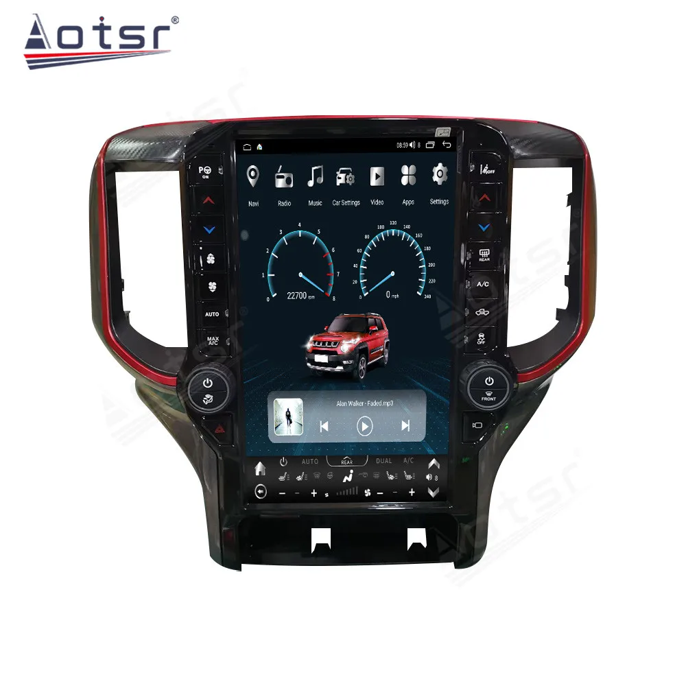 Tesa- Screen Android 13 Multimedia Radio Receiver For Dodge Ram 2018 2019 2020 Car GPS Navigation IPS Bluetooth Head Unit Auto - view 2
