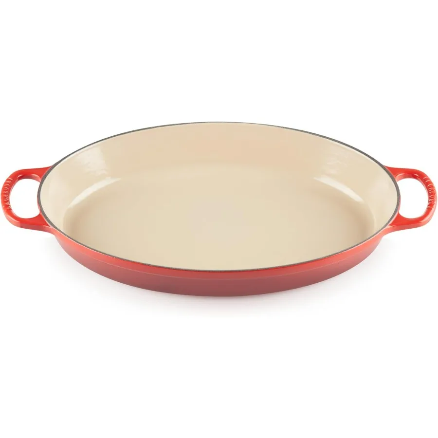 

Enameled Cast Iron Signature Oval Baker 3 qt. Cerise