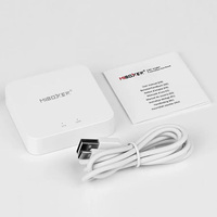 MiBoxer 2.4G Gateway WiFi Controller WL-Box2 For MiBoxer 2.4G Series Lamp Control Smartphone App/ Voice/100-Zone Remote Control