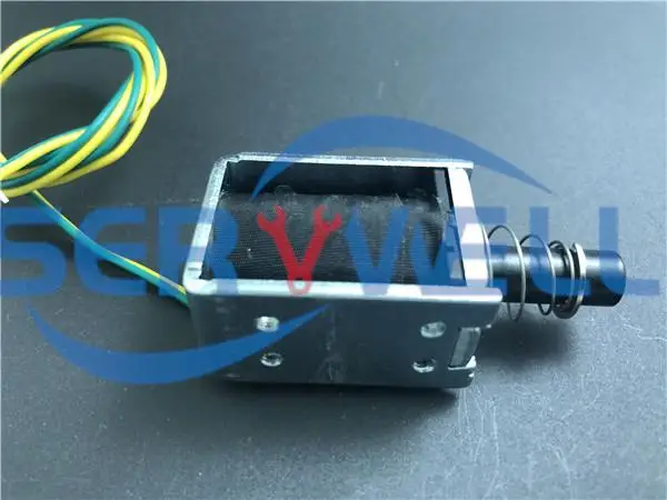 0837L-06K DC6V 0.15A 5Mm 20G 0.9W Eerste Slag Push Solenoid Elektromagneet 26*20*53.2Mm