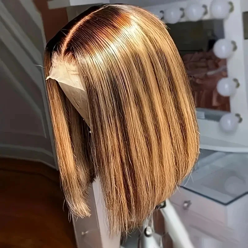 p4-27-highlight-bob-wigs-human-hair-straight-lace-front-wig-13x4-lace-frontal-bob-wig-short-bob-transparent-lace-wigs-for-women