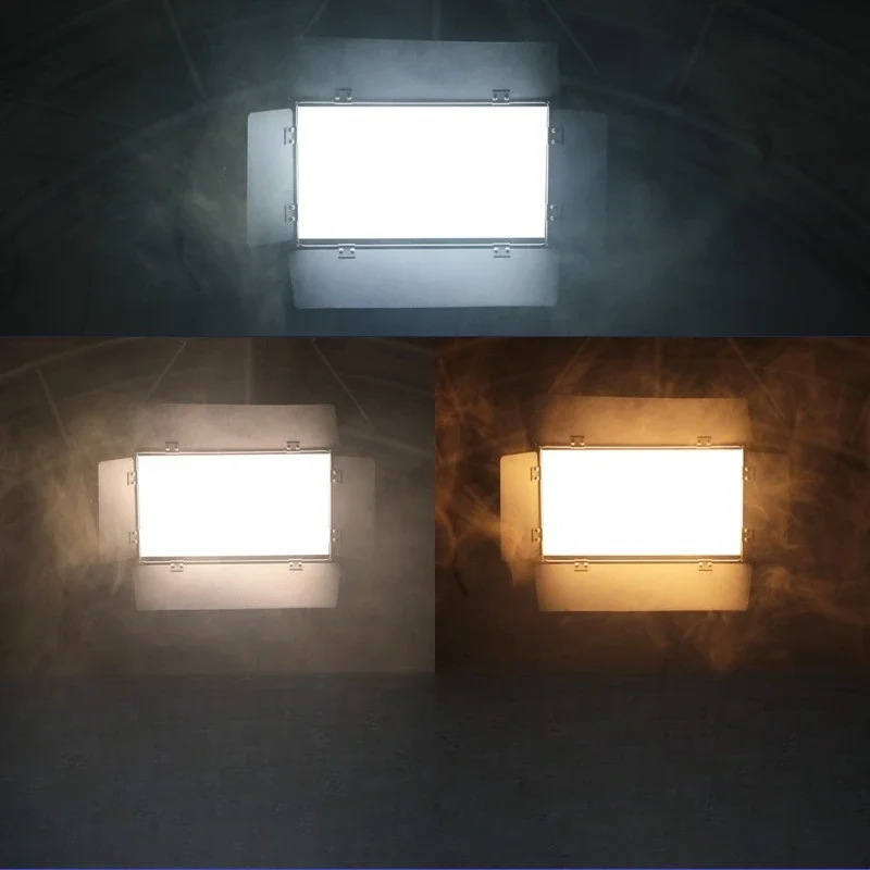 Dwukolorowa lampa filmowa i telewizyjna, miękkie światło do transmisji na żywo, lampa wypełniająca światłem do studia, tablet.