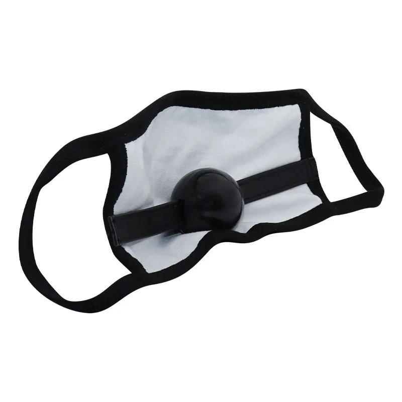 Silicone Penis Mask Sm Mask for Women To Go Out Invisible Wear Removable Mouth Ball Passion Adult Sex Toys - view 5
