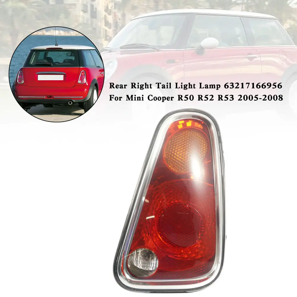 

Rear Right Tail Light Lamp 63217166956 For Mini Cooper R50 R52 R53 2005-2008 #1