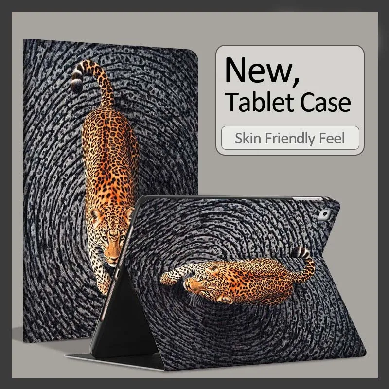 

Cool Spotted Leopard Art For iPad Pro Air Mini 2 3 4 5 6 7 7th 8th 9th 10th 11th 10.2 9.7 10.5 10.9 11 13 Inch Tablet Case