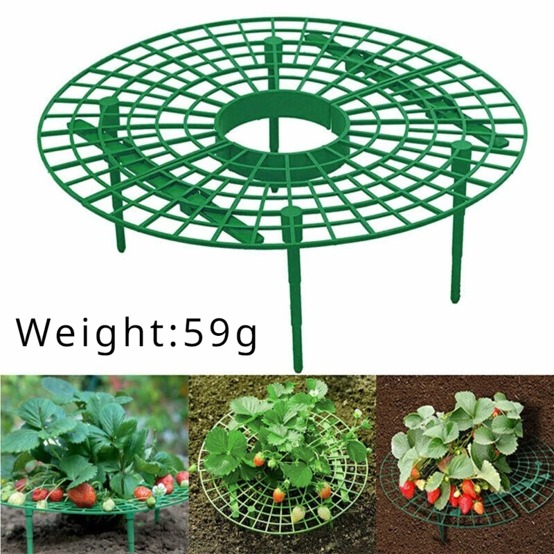 Soportes de fresa para mantenimiento de plantas, soporte de frutas, estante de cultivo de verduras de jardinería, herramientas de jardín para