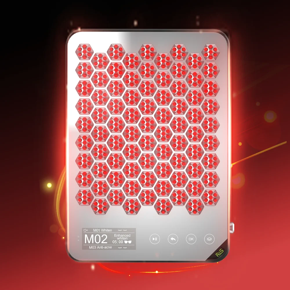 

Smart Library 2025 New Trending 60X60 Pain Relief Desktop Treatment Photon PDT Nasal LED For Care Lighting Panel