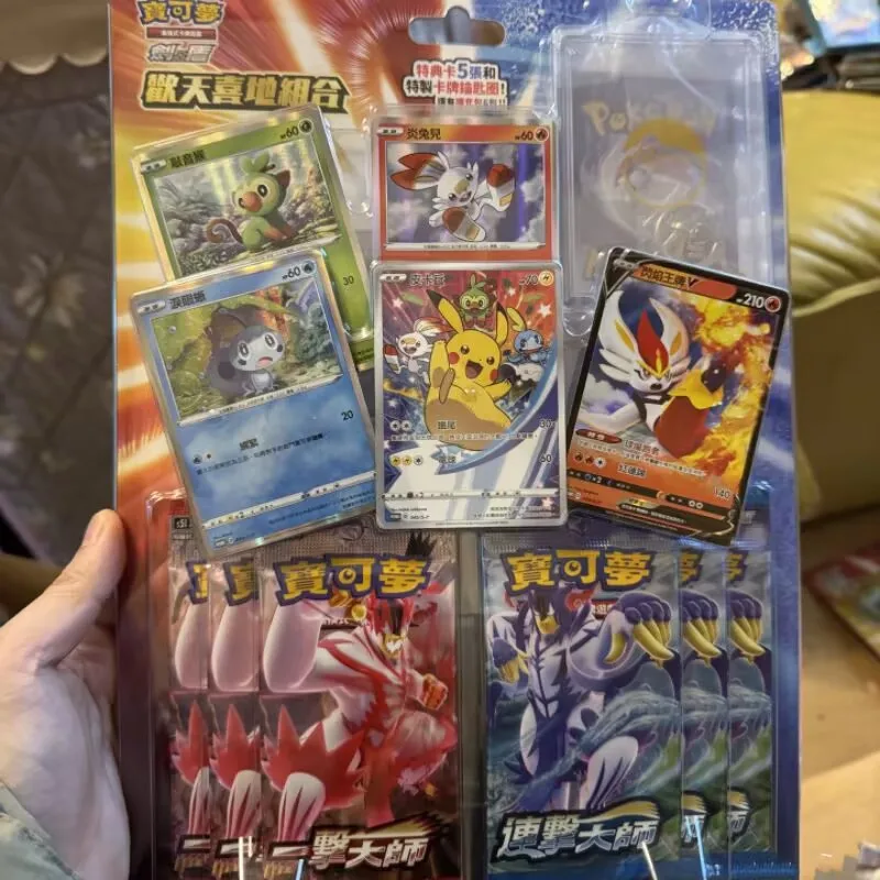 

Hot Sale Chinese Original Ptcg One-Strike Master & Combo Master Brand New Genuine Collection Gift Battle Card Birthday Gift