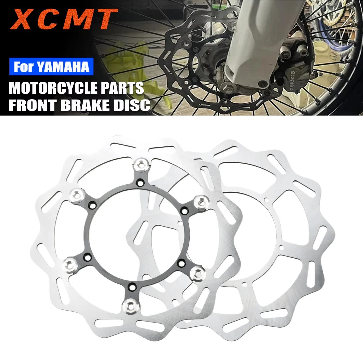 Motorcycle Parts 270MM Front Brake Disc For YAMAHA WR125 250 F 400F 426F 450F YZ125 250 250 250FX 400 426F 450F 1998-2021