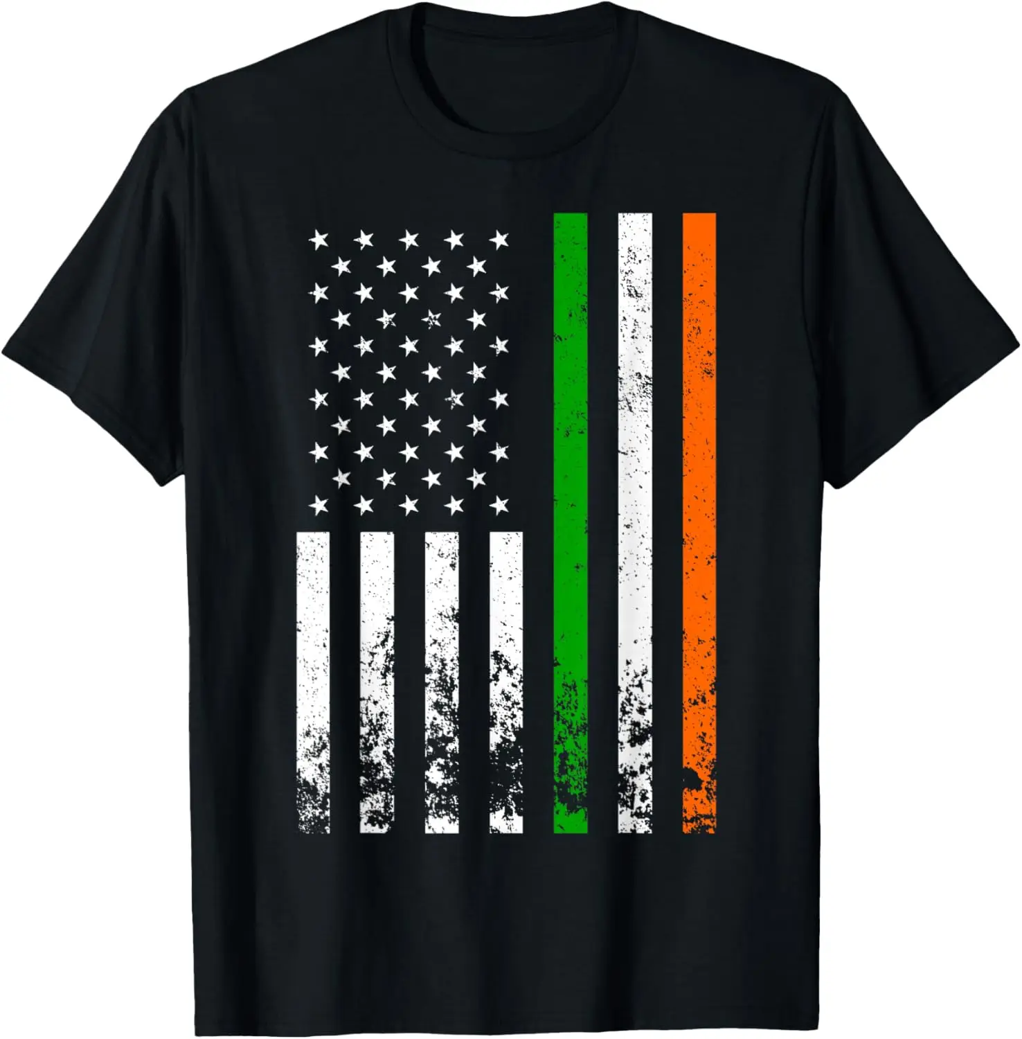 

Irish American Flag Ireland Flag ST PATRICK'S DAY Gift Lucky T-Shirt