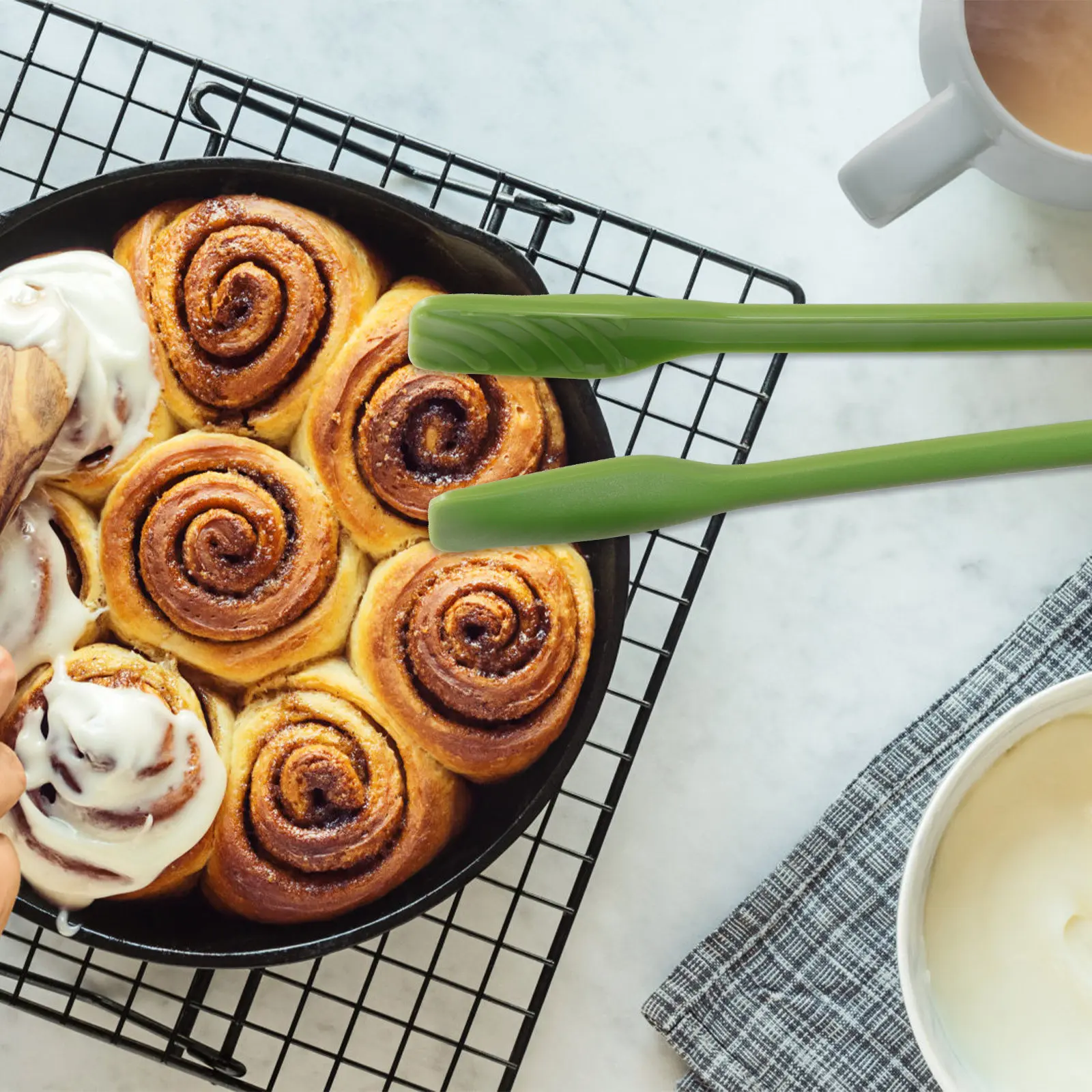 

Набор из 3-х кухонных щипцов для еды с противоскользящей текстурой, премиум-класса, пластиковые, для кухни, вечеринок, хлеба, торта, салата