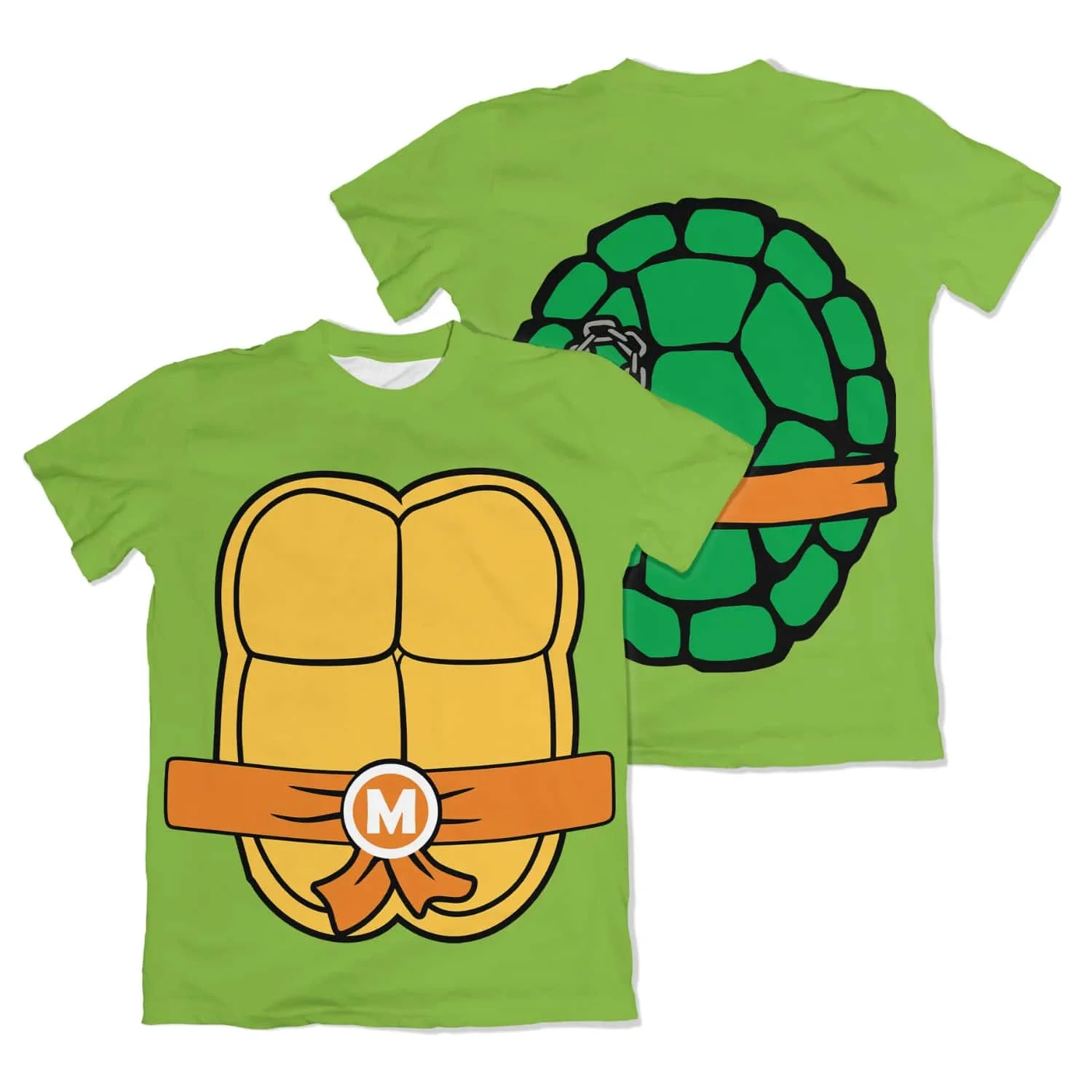 Ninja Turtles Four Brothers 3D Printed T-shirt Bandai Series Children/Adult Role Playing Sports Summer Short Sleeved T-shirt - view 3