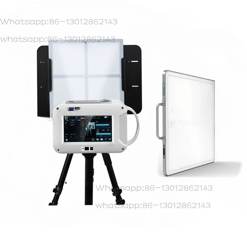 Portable Medical Portable X Ray with Digital Flat Panel Detector Handheld X Ray System