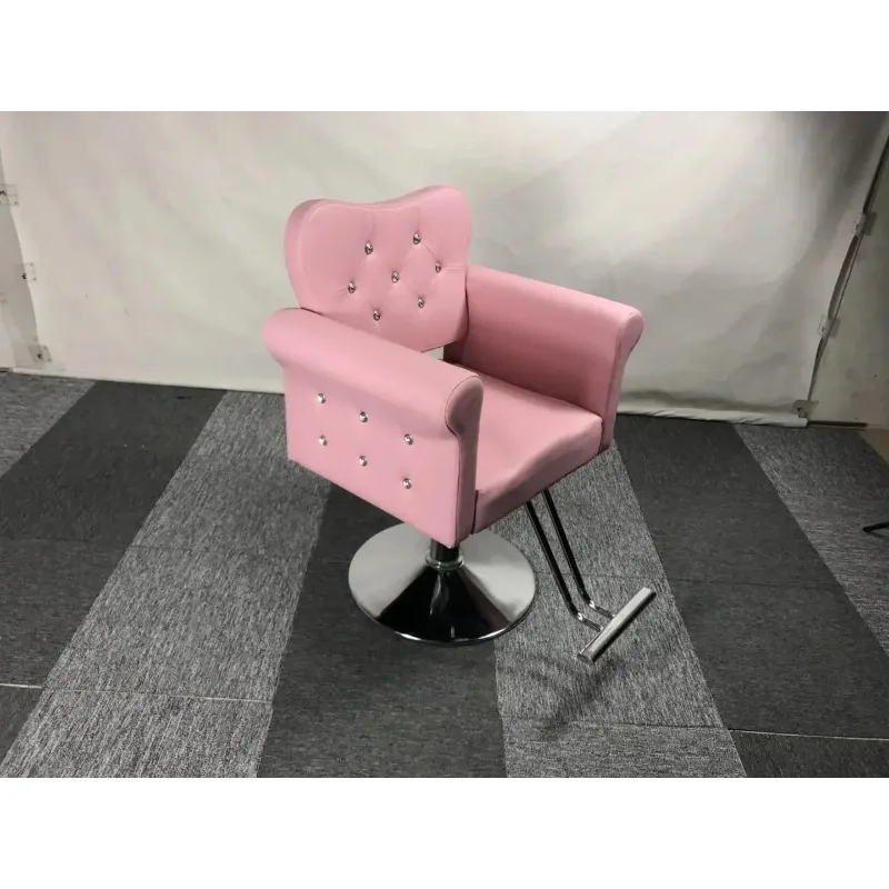 Frauen Schönheit Pediküre Haar Fuß Spa Rosa Tragbarer Friseurstuhl