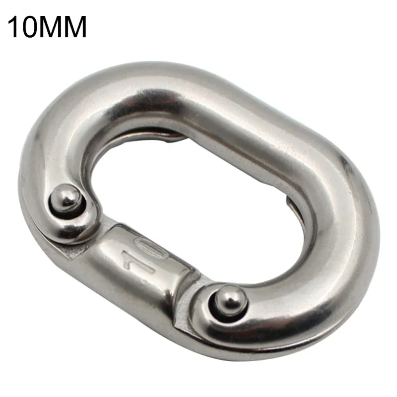 

1Piece Marine Grade C Link Split Connectings Ship Anchors Chain Link, 316 Steels Quality Chain Link Connector 24BD