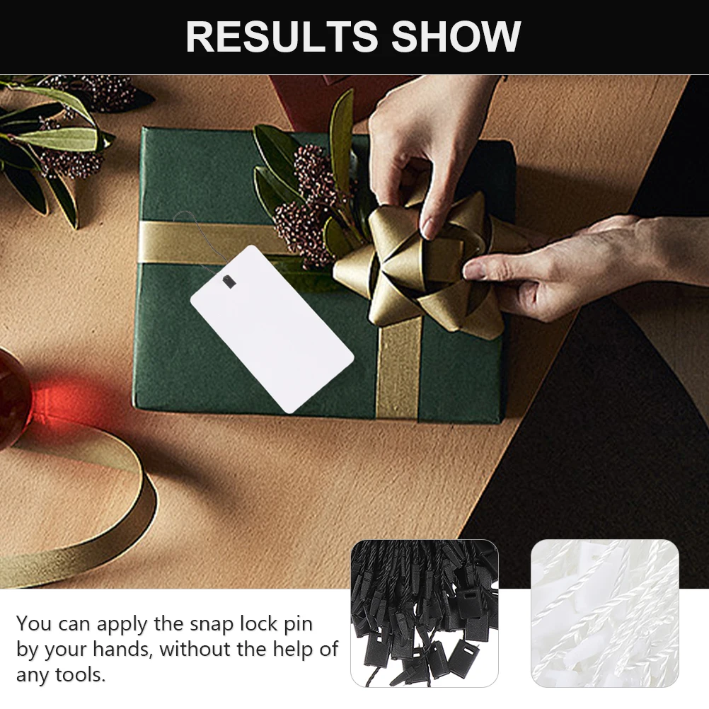 

2000 Pcs Tag Rope Premium Ropes Price Fasteners Clothes Ties Decor Clothing Labels
