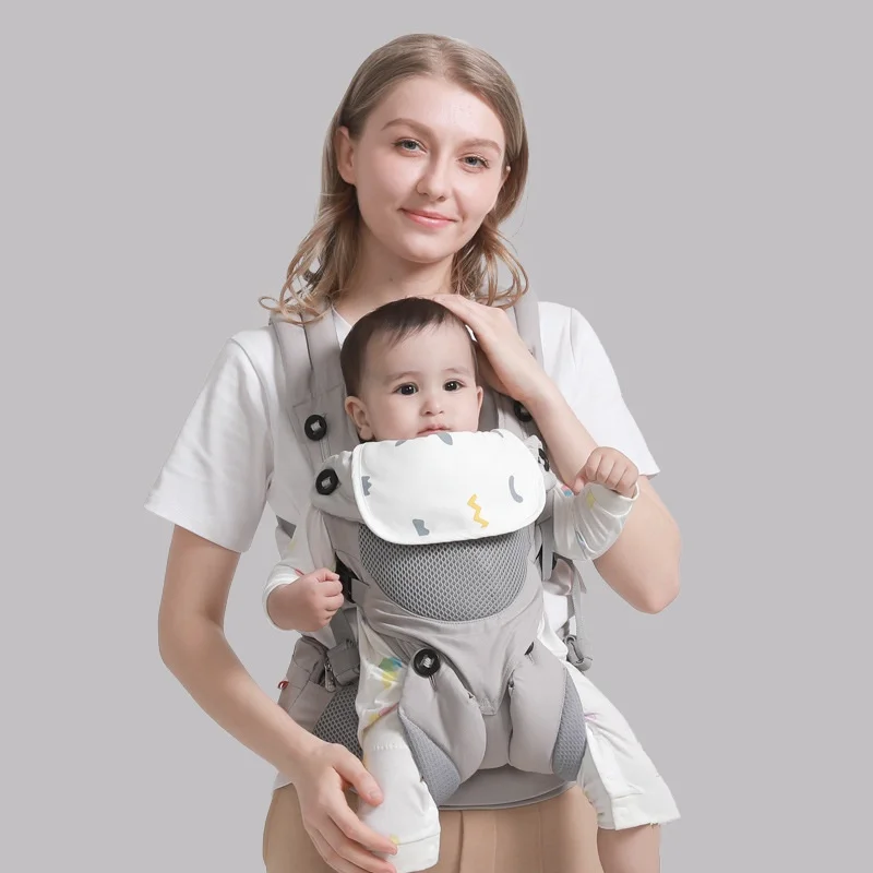 Ergonomic Baby Carrier Multifunction Breathable Infant Carrier Backpack Kid Carriage Toddler baby Sling Wrap Suspenders 360