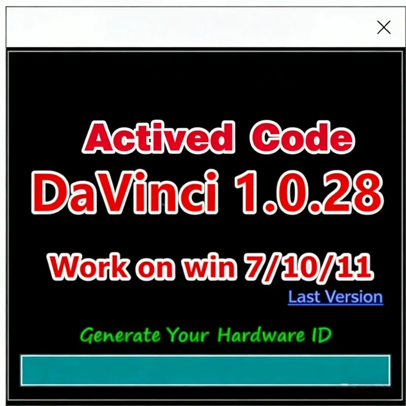 New Davinci 1.0.28 SOFTWARE Work With KESS/KTAG/Other ECU Tool  REMAPPING REMAP DAVINCI V1.0.28 Activate