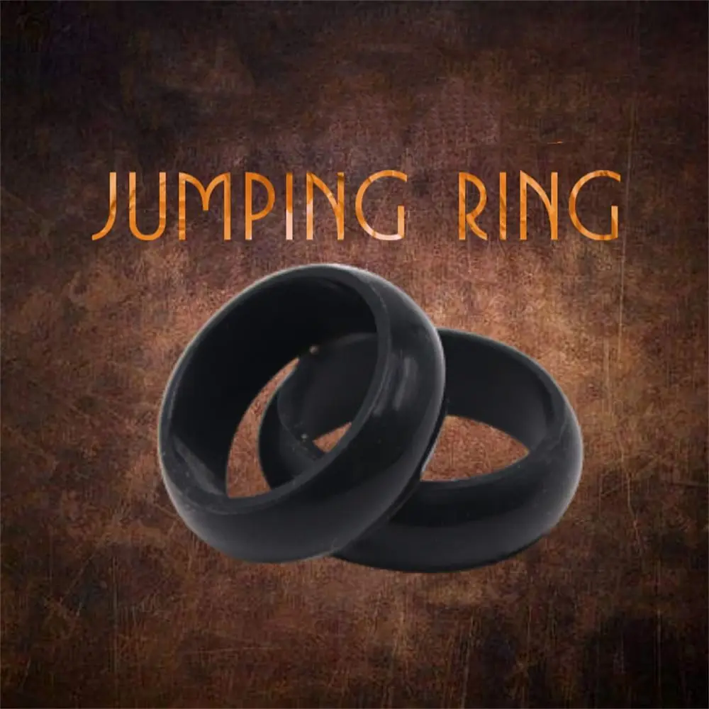 Odyssey Ring Magic Tricks Magicians Ring Transfer Jumps From Finger to Finger Magia Close Up Street Magic Accessories