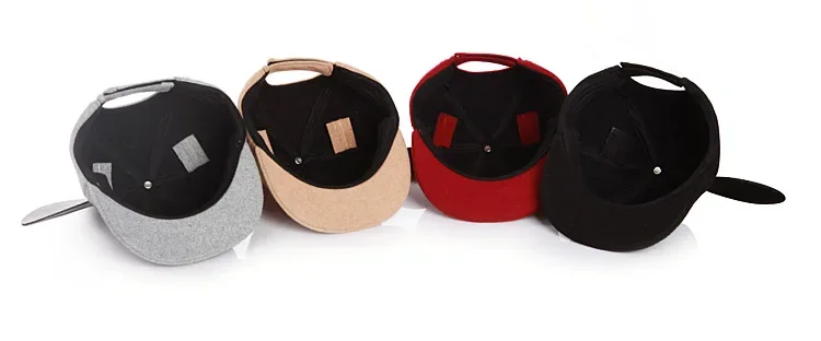2021 Men's and Women's Wool Baseball Caps, Children's Hats, Hip-hop Hats, Mouse Ears Cap, Outdoor Play Hats, Warm Casual Cap - Image 6
