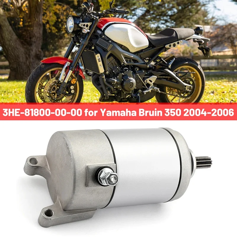 

3HE-81800-00-00 Starter Motor Motorcycle Starter Motor Motorcycle Motor For Yamaha Bruin 350 2004-2006