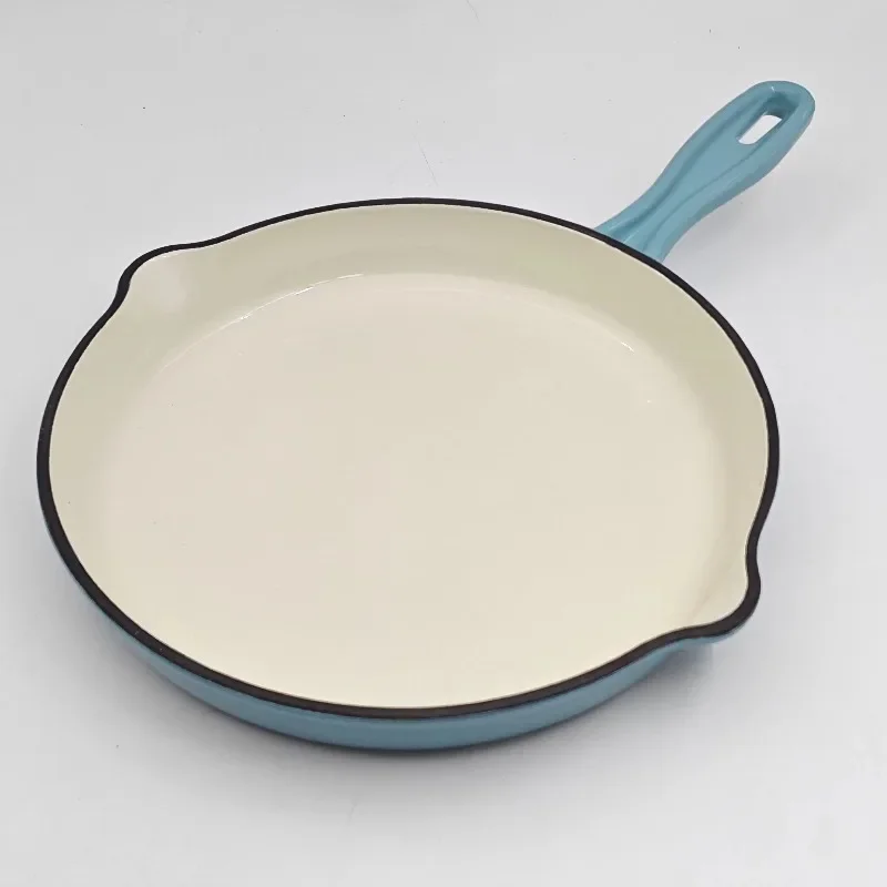 Flat-bottomed frying pan - wok with splash-proof oil - for induction cooker