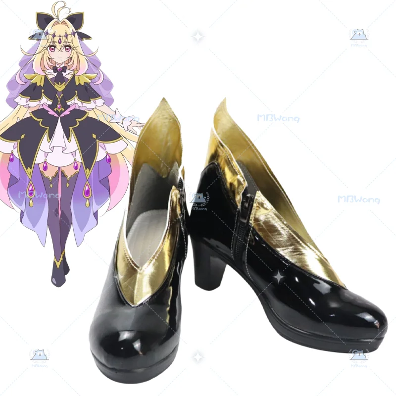 Anime Moria Luluka Cosplay Shoes Moria Ruruka Cosplay Shoes High Heeled Shoes Role Play Prop For Hallowmas Party Adult Women Men