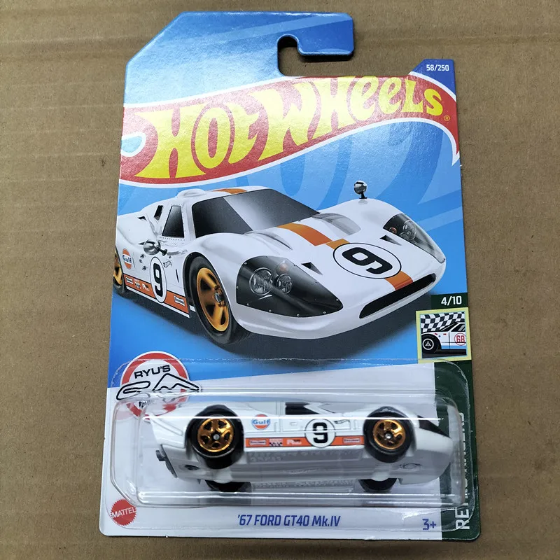 Hot Wheels Car Model Gulf Oil Series Car Model Alloy Hot Sports Car Culture Collection Room Ornament Birthday Toy Gift For Boys