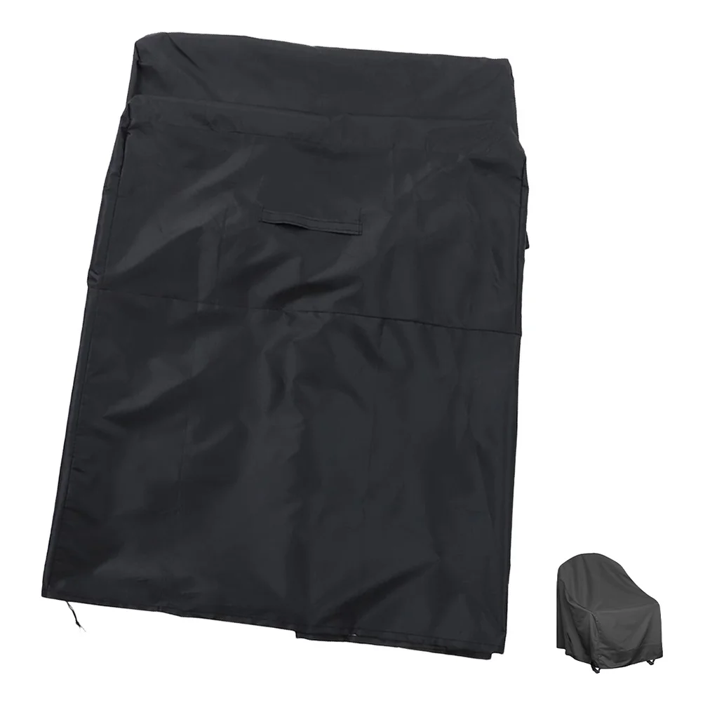 مقاوم للماء غطاء كرسي الفناء في الهواء الطلق 210D أكسفورد القماش الثقيلة حماية ل قطب الترفيه كراسي هزازة الأشعة فوق البنفسجية المطر الثلوج