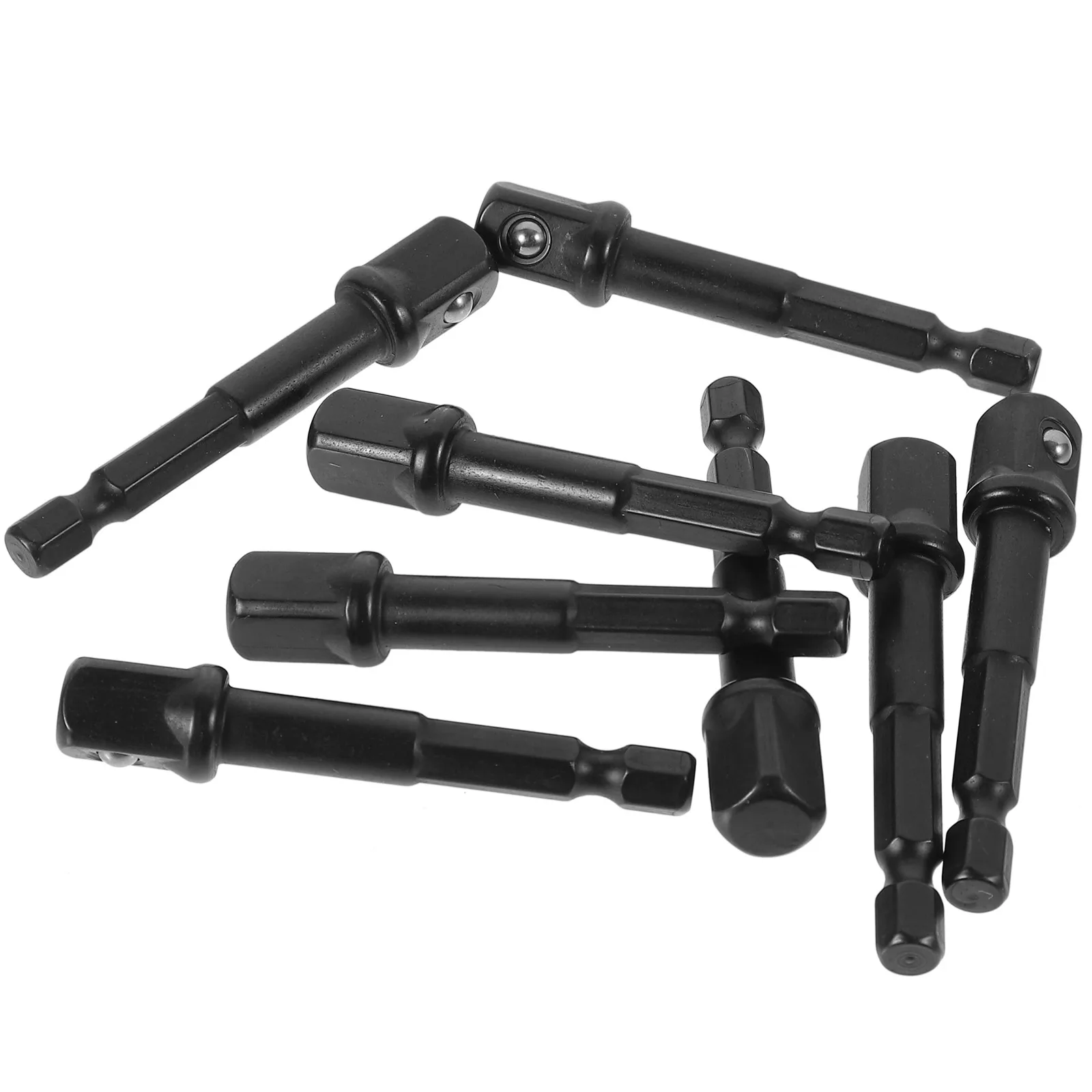 

1Set Socket Adapter Heat-Treated Carbon Steel 38 Sleeve Impact Driver Adapter Drill to Socket Conversion Tool Durable