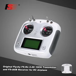 Flysky FS-i6s 2.4G 10CH AFHDS 2A Touchscreen Transmitter with FS-iA6B 6CH Receiver for RC Airplane Helicopter Multicopter